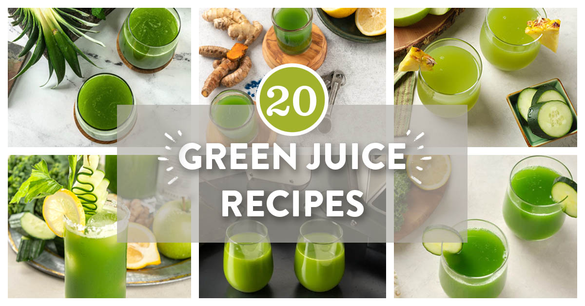 20 tasy and healthy green juice recipes